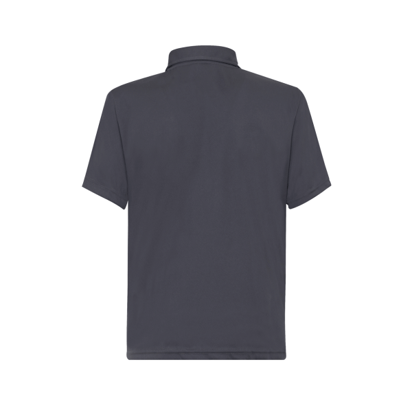 Oxford Gray Dry Fit Performance Short Sleeve Polo Shirt For Men
